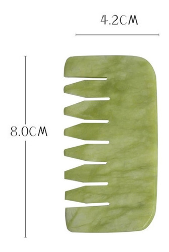 Raspador Facial Jade Verde / Guasha / Masajes