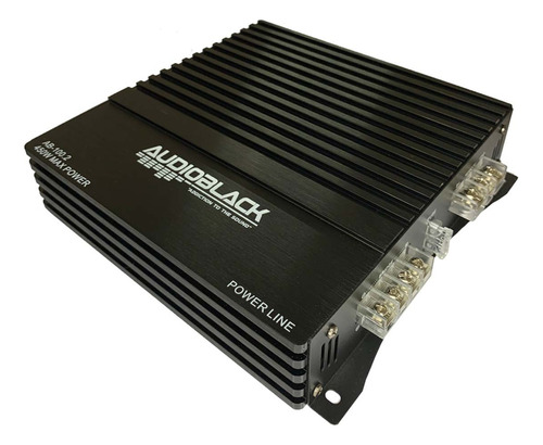 Amplificador Audioblack Ab-100.2 2 Canales 450w Máx Clase Ab