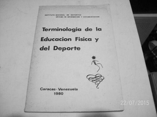 Libro:terminologia De Educacion Fisica Y Del Deporte-ind