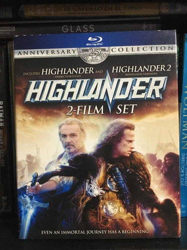 Blu-ray Highlander 1 & 2 Los Inmortales