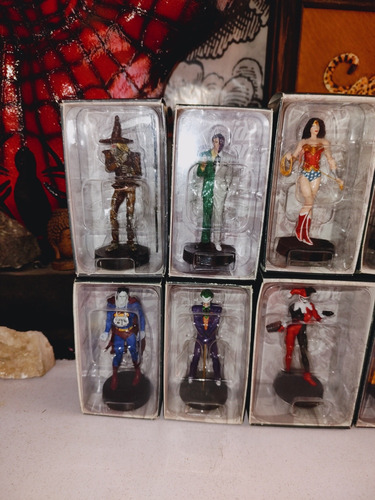 Set De 13 Figuras Dc Superhéroes Panini Eaglemoss México (Usado)