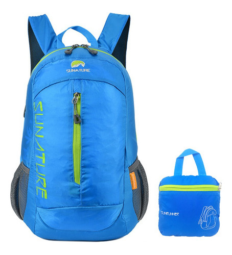 Mochila Sunature 25 L Plegable Nylon Liviana 9115