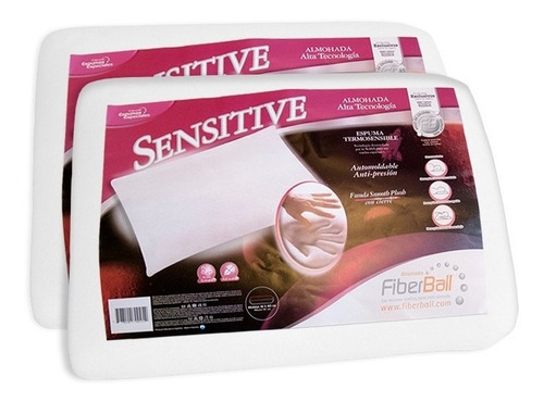 Combo 2 Almohada Sensitive Fiber Ball Inteligente