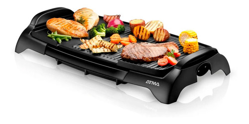 Parrilla Eléctrica Antiadherente Grill Atma Pg4731p 2390w