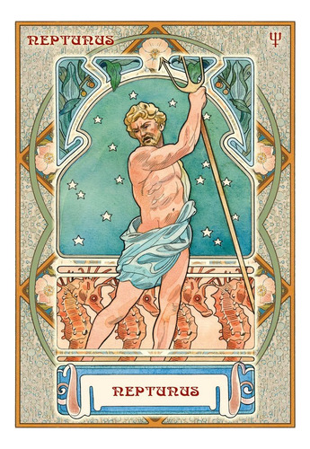Astrological Oracle Cartas Y Libro Oráculo Original Stock