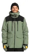 Comprar Campera Snow Quiksilver Mission Block Impermeable 10k Nieve