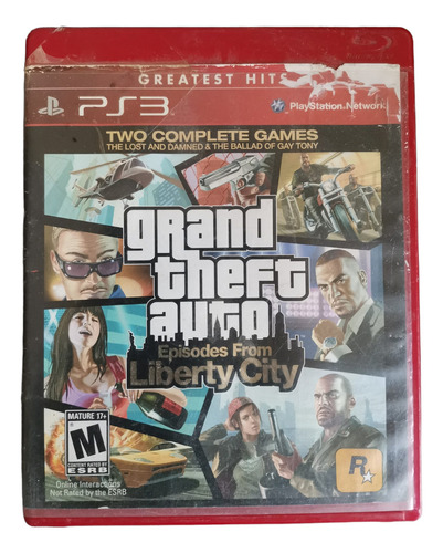 Grand Thef Auto Liberty City Para Play Station 3 Ps3 