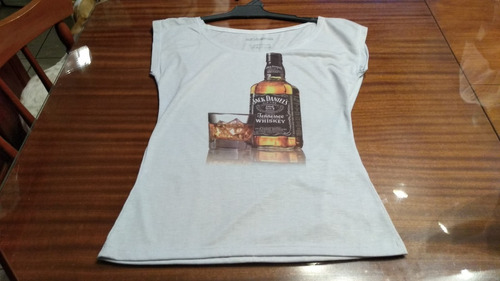 Remera Sin Mangas Jack Daniels Gris T S/m