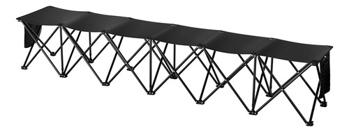 Vevor Banco Plegable Portátil, Lateral Plegable De 6 Plazas