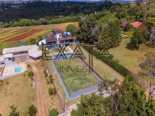 Imagem 7 de 30 de Chácara Remanso, Km,topografia Plana Com 2.400 At E 1.018 M² Ac Averbada Sendo 523,01 M² Casa, 495m² Quadra, Com 5 Dormitórios, Sendo 2 Suítes, Campo De Futebol, 16 Vagas - Ch00003 - 71032670