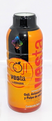 Imagen 2 de 4 de Bebida Sabor Mandarina Vesta By Kromasol Pulpa De Sávila