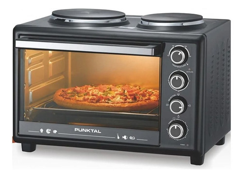 Horno Punktal Pk-38l Mesa Eléctrico 38lts 2 Hornallas Kirkor