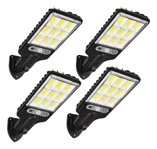 Luz Solar Reflectante 200 W Led Con 4 Sensores Automáticos Y