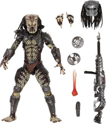 Figura De Acción De El Scout Predator 2 En Plástico