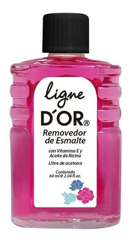 Removedor De Esmalte Ligne Dor - mL a $103