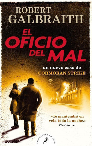 Libro: El Oficio Del Mal (cormoran Strike 3). Galbraith, Rob