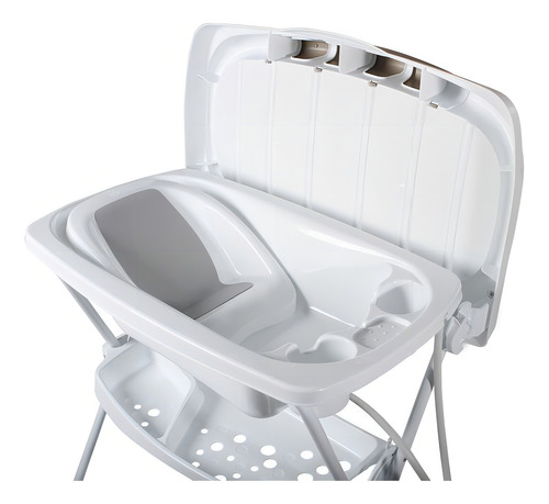 Banheira Para Bebê Plástica Premium Galzerano Sand Cor Marrom Liso