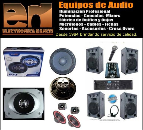 Divisor De Frecuencias Para Parlantes Sub Woofers Crossover