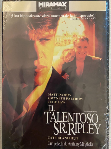 Dvd El Talentoso Sr Ripley / The Talented Mr Ripley