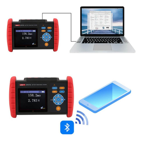 Uni-t Medidor De Resistencia Interna De Batería Ut677a
