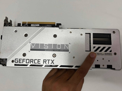 Tarjeta Video Gygabyte Vision Geforce Rtx 3070 Oc 8gb (Usado)