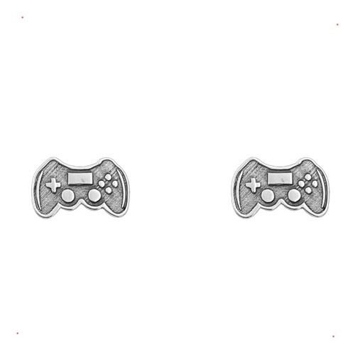 Aretes Control Consola Gamer Plata 925 Con Envio