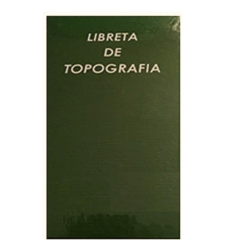 3 Libreta Topográfica Libreta De Topografía