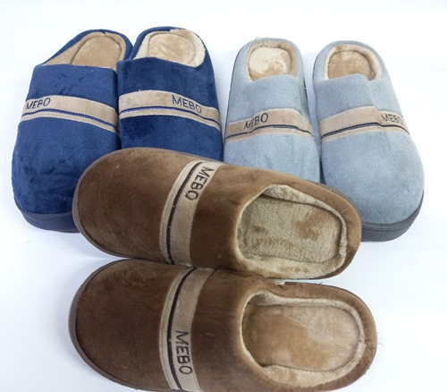 Pantufla Hombre Talla 40 Al 46         Varios Tonos.