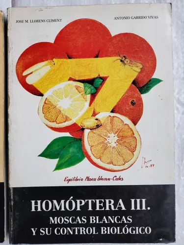 Libros Homóptera 2 Y 3 - Mosca Blanca Y Pulgones Cítricos (Usado)