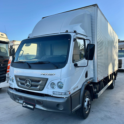Mb 1016 Accelo 4x2 Ano 2013 Único Dono Baú 6m Financia 100%
