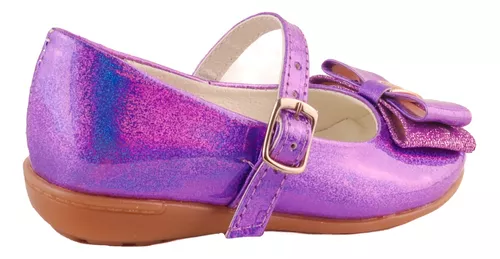 Zapato Niña Princesa Zapatillas Moño Modernas 253-ll (12.0 - 21.5)