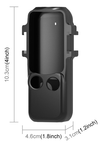 Cámara Video Cage Osmo.pocket Video Cage Para Con Vlog