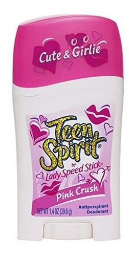Desodorante Antitranspirante Teen Spirit, Pink Crush, 1.4 Oz