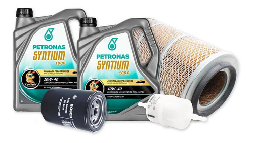 Kit Filtros + Aceite Syntium Chevrolet C 20 250 Desde 92