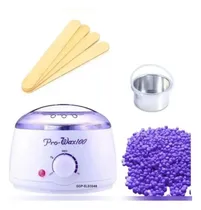 Comprar Olla Calentadora Cera Depilatoria Cera Perlas Aplicadores
