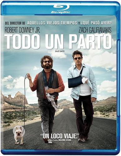 Todo Un Parto | Blu Ray Robert Downey Jr. Película
