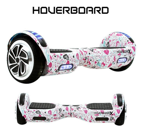 Led Hoverboard Skate Electrico Overboard Scooter + Bolsa