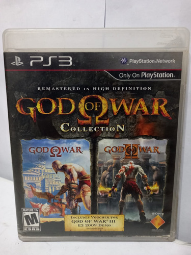 God Of War Collection Ps3 Mídia Física