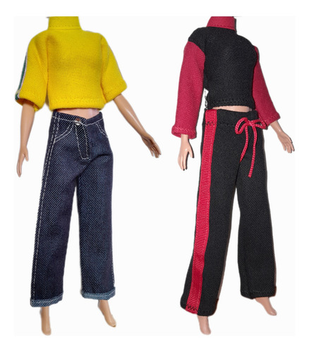 Ropa Para Muñeca Compatible Con Barbi X 12 Artículos