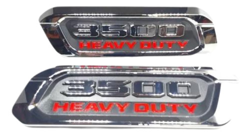 Emblema Dodge Ram 3500 Cofre Heavy Duty 2019 2020 2021 2022