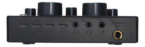 Tarjeta De Sonido V8 Para Computadora Móvil, Teléfono Usb, C