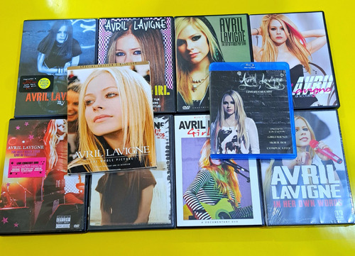 Avril Lavigne Pack Dvd X10