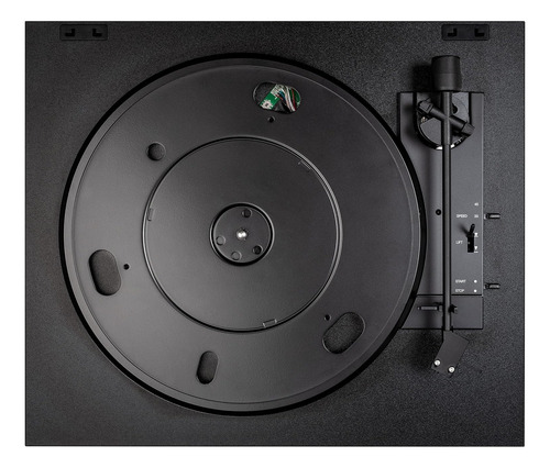 Tornamesa A1 Totalmente Automática Pro-ject Negro