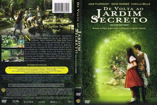 Dvd De Volta Ao Jardim Secreto - Camila Belle