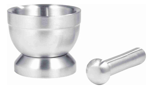 Set De Mezcla Y Molienda De Acero Inoxidable Mortero Y