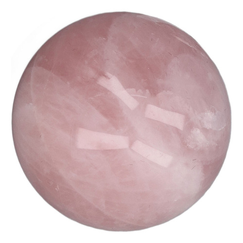 Bola De Adivinación, Cristal Rosa, 2 Pulgadas, Cuarzo Rosa N
