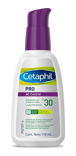 Dermacontrol Hidratante Cetaphil Fps30 Frasco X 118ml