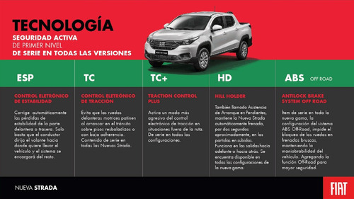 Imagen 14 de 15 de Fiat Strada 1.3 Ranch Automatica