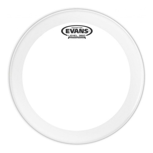 Parche Para Bombo Evans Eq3 Coated Doble Capa De 22 Pulgadas