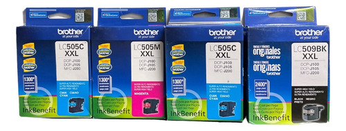 Brother LC509 Negro + LC505 Tricolor